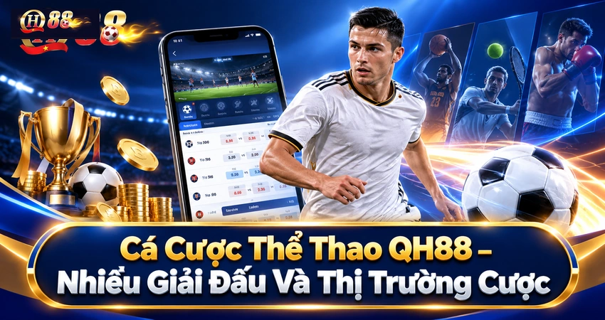 Cá Cược Thể Thao QH88 – Nhiều Giải Đấu Và Thị Trường Cược