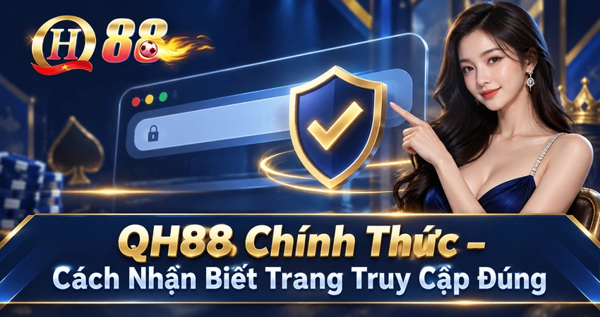 QH88 Chính Thức – Cách Nhận Biết Trang Truy Cập Đúng