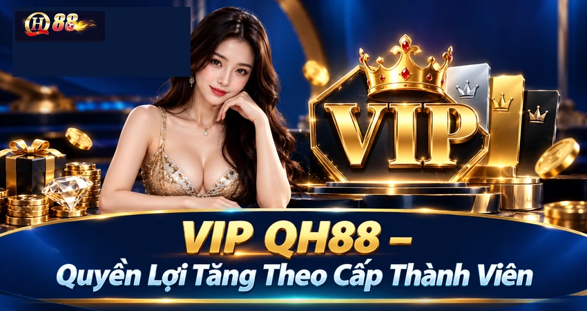 VIP QH88 – Quyền Lợi Tăng Theo Cấp Thành Viên